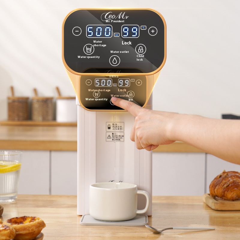 Single and double display instant hot water dispenser 3L water tank
