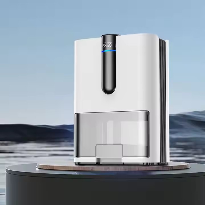 Household dehumidifier, small moisture absorber, bedroom silent intelligent dehumidification and drying machine