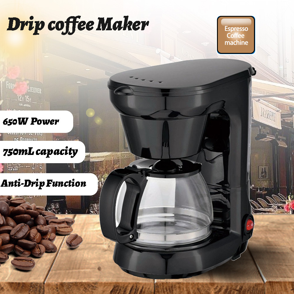 American drip coffee machine 750ML